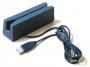 Ридер магнитных карт RU250, USB HID (KB) (1+2 дорожки), черный - Ридер магнитных карт RU250, USB HID (KB) (1+2 дорожки), черный